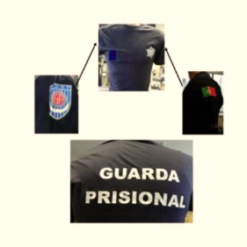 T-SHIRT GUARDA PRISIONAL C/ VELCRO
