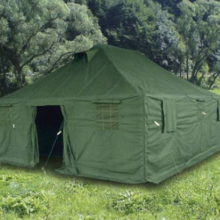 TENDA MILITAR MIL-TEC®- 10 A 14 PESSOAS 6 X 5M / 3,2 MAX ALT. X 1,75M MIN ALT.