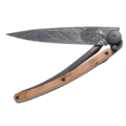 NAVALHA DEEJO, 37GR, EAGLE, BLACK, MADEIRA JUNIPER