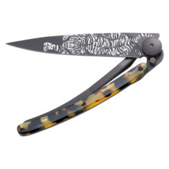 NAVALHA DEEJO, 37GR, TIGER, BLACK, DARK TURTLE