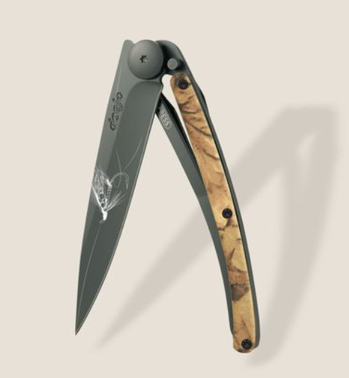 NAVALHA DEEJO, 37GR, SILVER WILKINSON, BLACK, MADEIRA CAMO