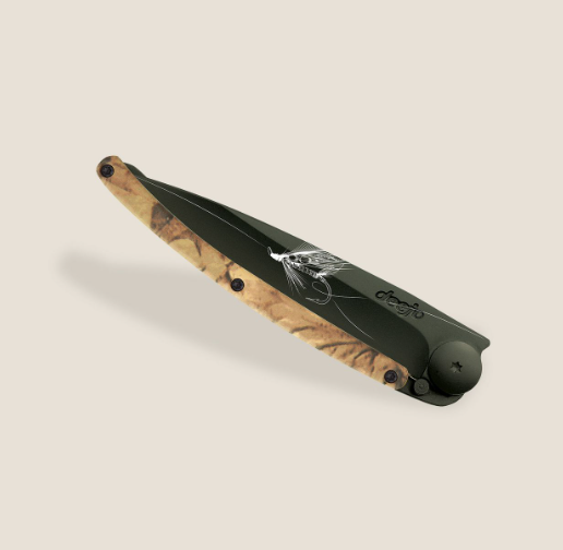 NAVALHA DEEJO, 37GR, SILVER WILKINSON, BLACK, MADEIRA CAMO - Image 3