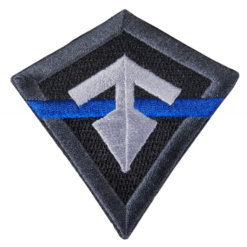 PATCH RIBBON BLUE LINE