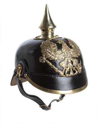 CAPACETE PIQUETE PRUSSIA (REPRODUÇÃO)