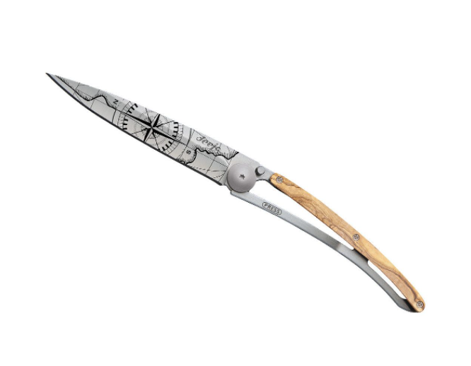 NAVALHA DEEJO, 37GR, TERRA INCOGNITA, TITANIUM, MADEIRA OLIVEIRA - Image 3