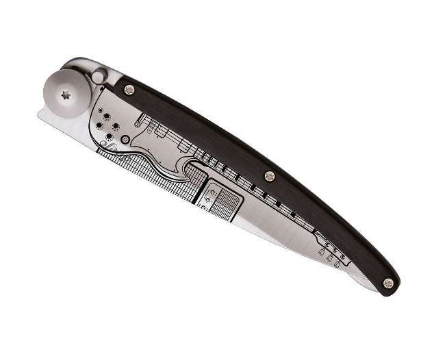 NAVALHA DEEJO, 37GR, ROCK´N ROLL, TITANIUM, ÉBANO - Image 3