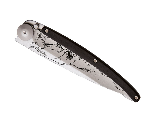 NAVALHA DEEJO, 37GR, BULL, TITANIUM, MADEIRA ÉBANO - Image 3