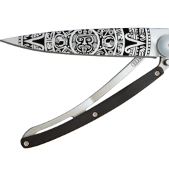 NAVALHA DEEJO, 37GR, AZTEC SUN, TITANIUM, MADEIRA ÉBANO