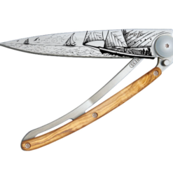 NAVALHA DEEJO, 37GR, SAILING, TITANIUM, MADEIRA OLIVEIRA
