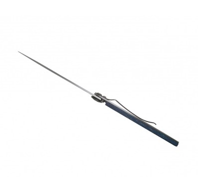 NAVALHA DEEJO, 37GR, FISH, TITANIUM, MADEIRA AZUL - Image 4