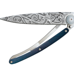 NAVALHA DEEJO, 37GR, PACIFIC, TITANIUM, MADEIRA AZUL