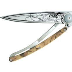 NAVALHA DEEJO, 37GR, PHEASANT, TITANIUM, MADEIRA CAMO