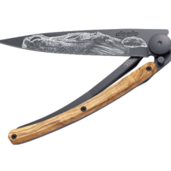 NAVALHA DEEJO, 37GR, PUREBRED, BLACK, MADEIRA OLIVEIRA