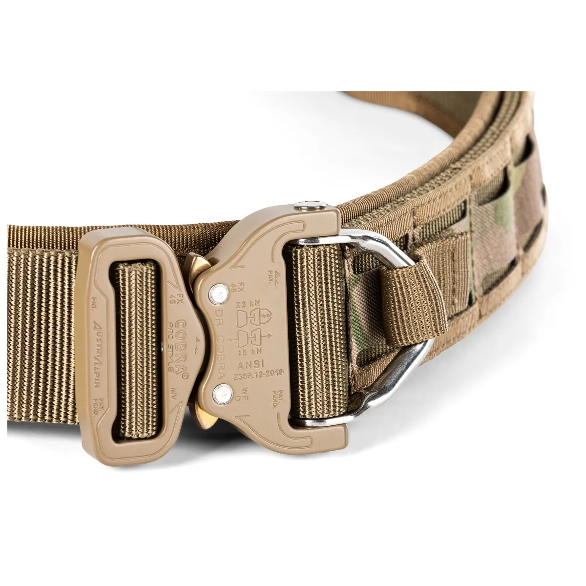 CINTO+CINTURÃO COMBAT MAVERIC D-RING MULTICAM - Image 7