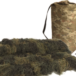 REDE CAMUFLAGEM SNIPER ANTI-FOGO P/COBRIR C/BOLSA DE TRANSPORTE 140X100CM