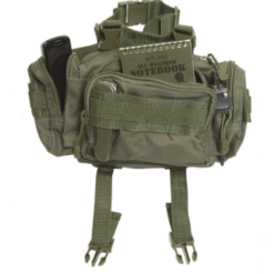 BOLSA DE CINTO 100% POLIESTER COM 34X16X8CM