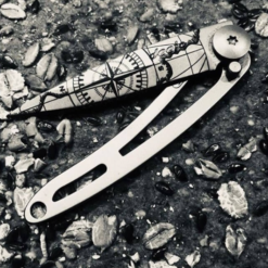 NAVALHA DEEJO, 15GR, TERRA INCOGNITA, TITANIUM