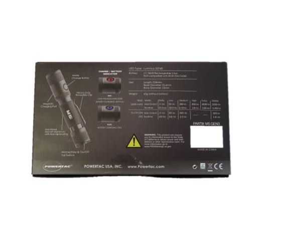 LANTERNA M5-GEN3 POWERTAC - Image 5