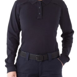 POLO PERFORMANCE DE MANGA COMPRIDA MULHER