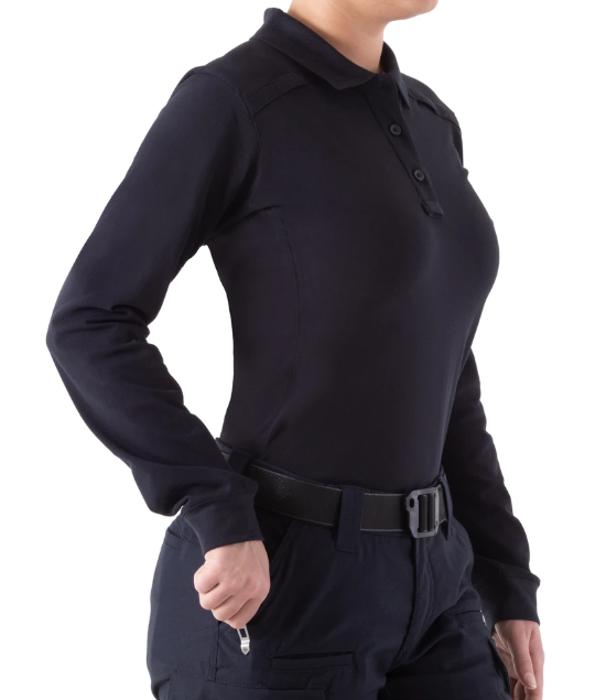 POLO PERFORMANCE DE MANGA COMPRIDA MULHER - Image 3
