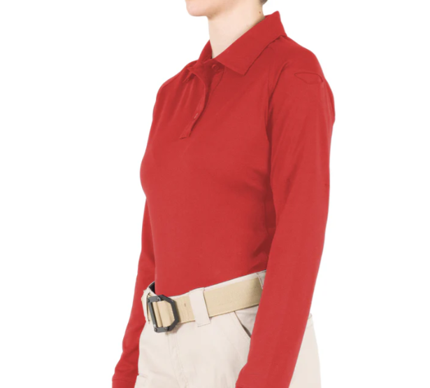 POLO PERFORMANCE DE MANGA COMPRIDA MULHER - Image 6