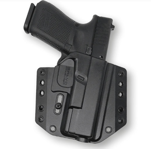 COLDRE DE OCULTAÇÃO OWB P/ GLOCK 19, 23, 32, 19X, 19MOS, 45