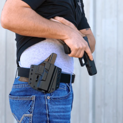 COLDRE DE OCULTAÇÃO OWB P/ GLOCK 17, 22, 31