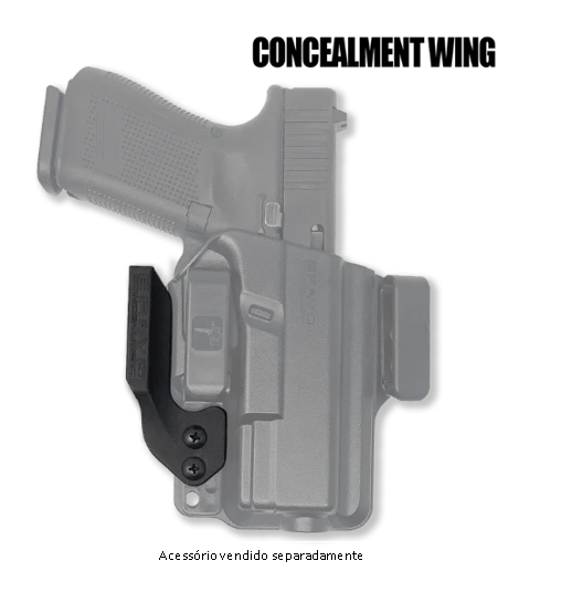 COLDRE IWB P/ GLOCK 19, 23, 32, 19X, 19MOS, 45 | TORSION - Image 8