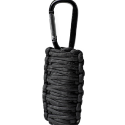 KIT DE SOBREVIVÊNCIA PARACORD SMALL BLACK
