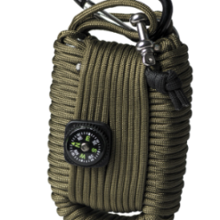 KIT DE SOBREVIVÊNCIA PARACORD LARGE OLIVE
