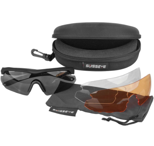 OCULOS NIGHTKHAWK C/3 LENTES CINZA+LARANJA+TRANSPARENTE - Image 2